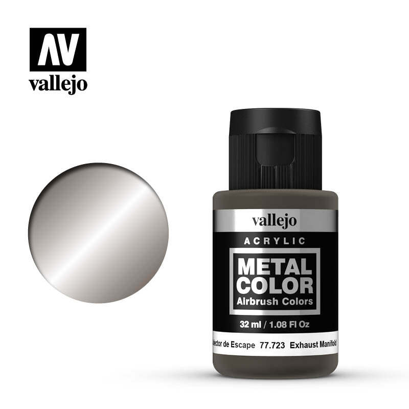 Vallejo 77723 Metal Color Exhaust Manifold Acrylic Paint 35ml - US