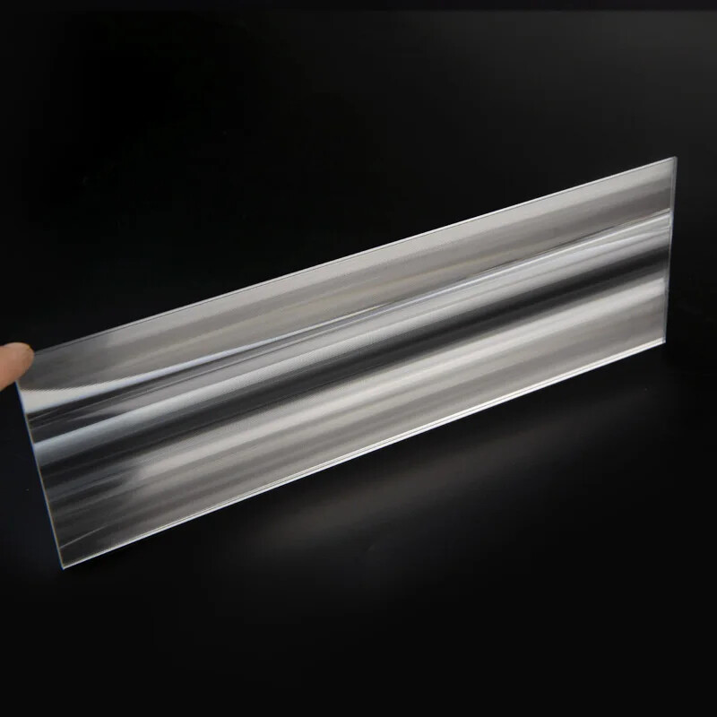 1pc 300x80mm Linear Fresnel Lens Light Strip Linear Lens Optical PMMA Plastic