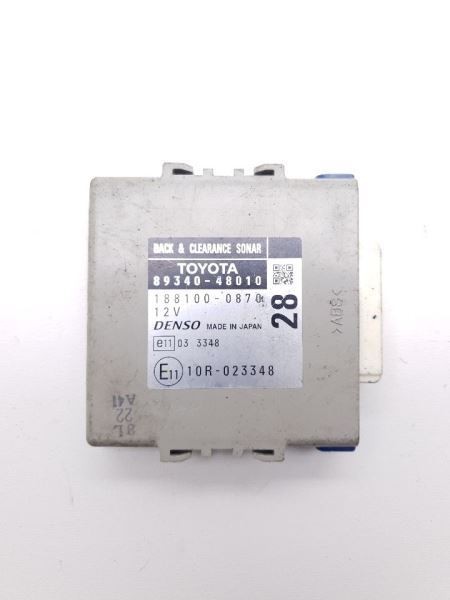 10-12 LEXUS RX350 DRIVER PARK ASSIST CONTROL MODULE ECM ASSEMBLY