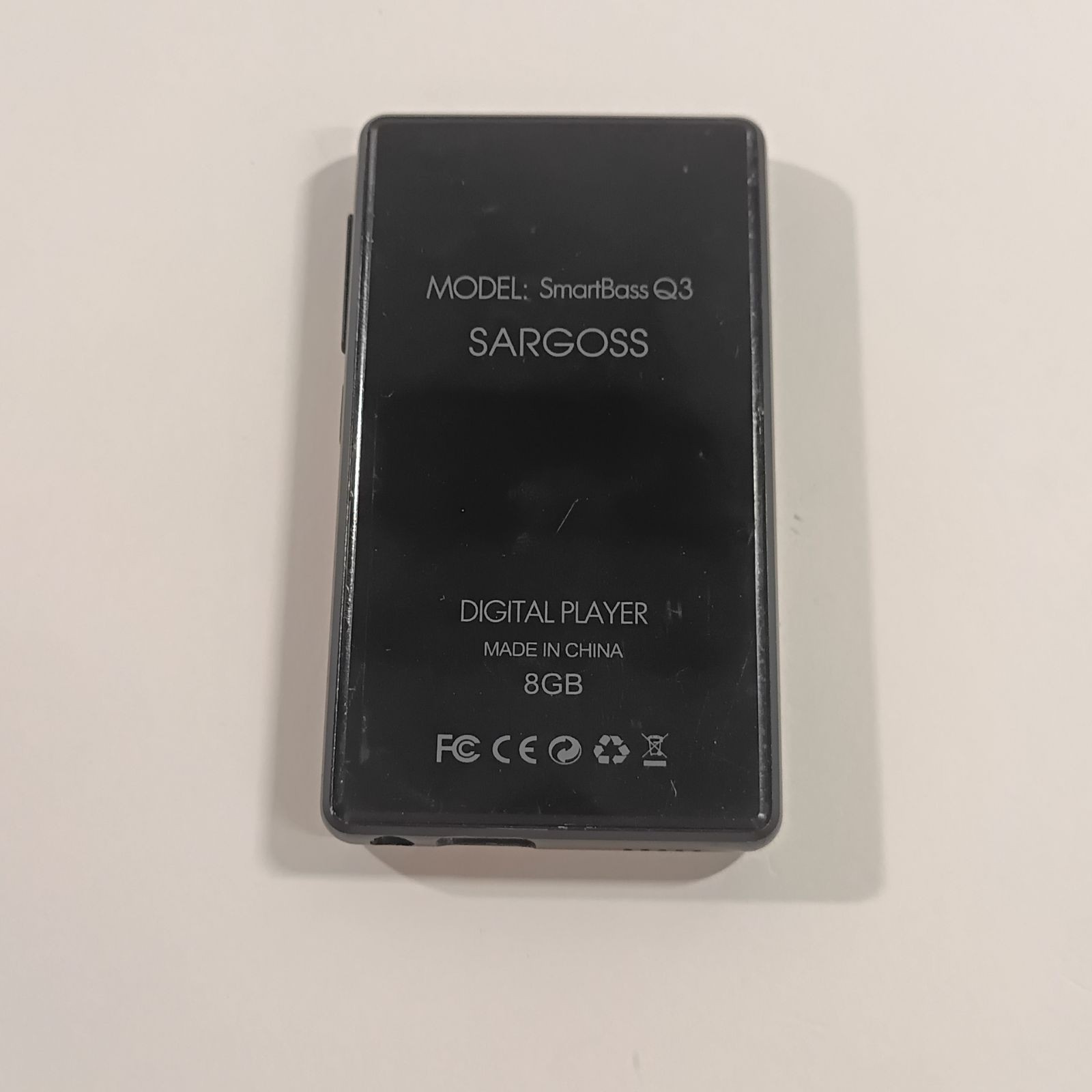 sargoss digital player model smartbass q3 doesn't work could be possible to fix!