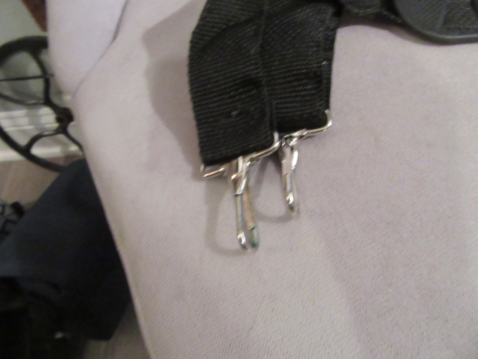 Black Non-Hippie Camera Strap in Great Shape