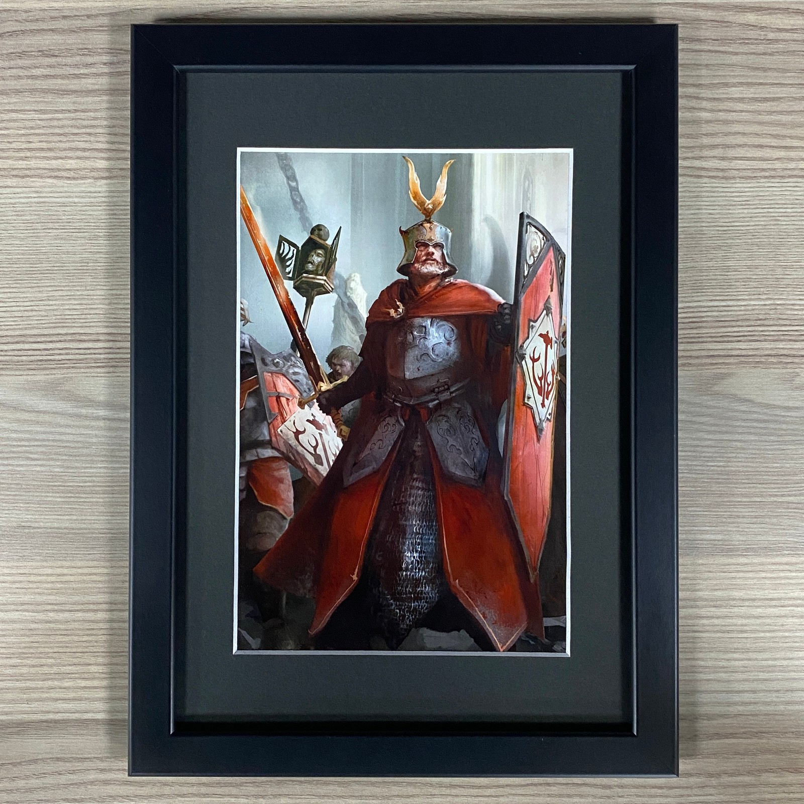 CITIES OF SIGMAR FRAMED ART FREEGUILD STEELHELMS WARHAMMER AGE OF SIGMAR AOS
