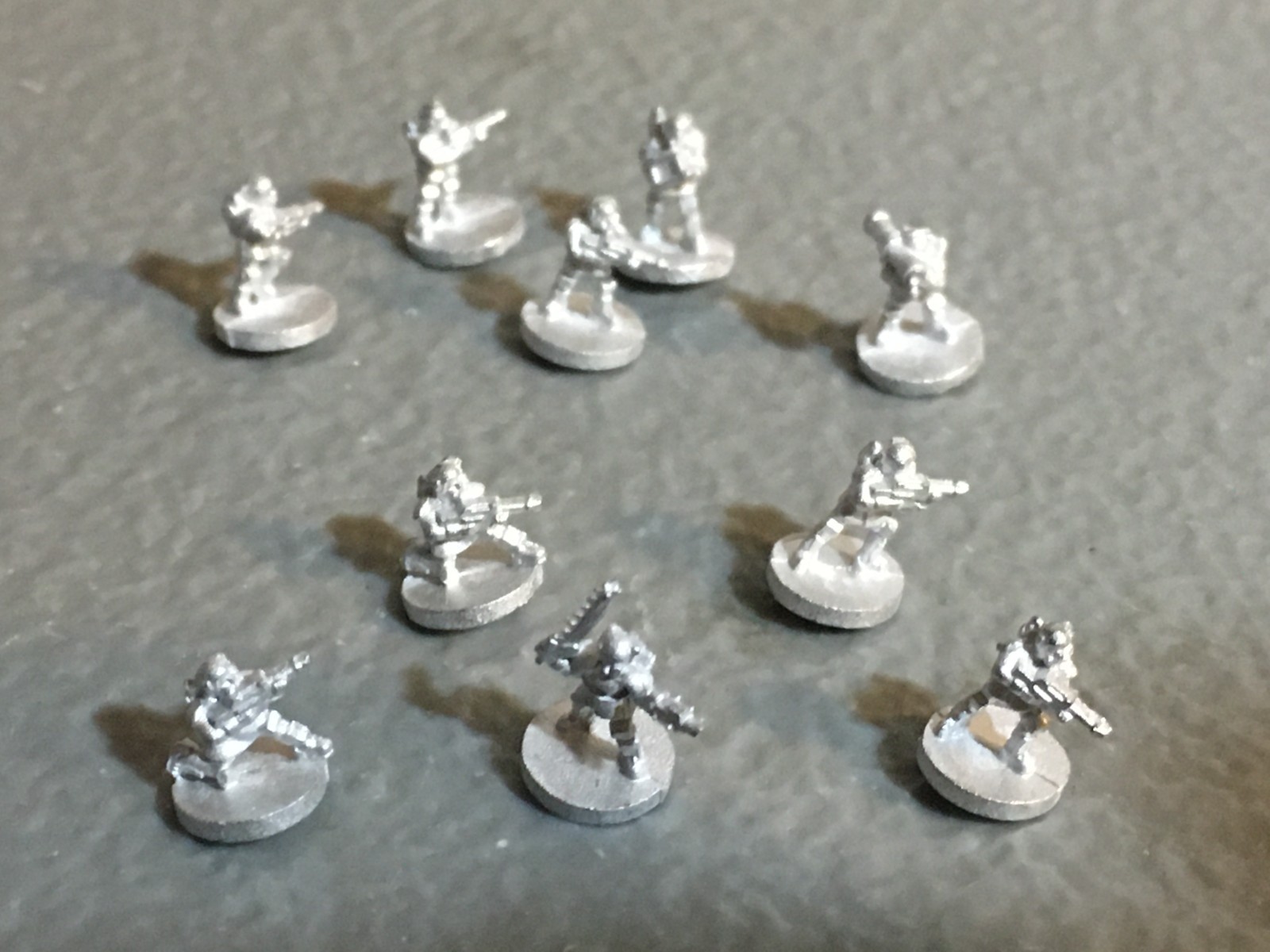 A33299 WARHAMMER EPIC 40K IMPERIAL GUARD IG METAL STORMTROOPER 10 PC RARE GW