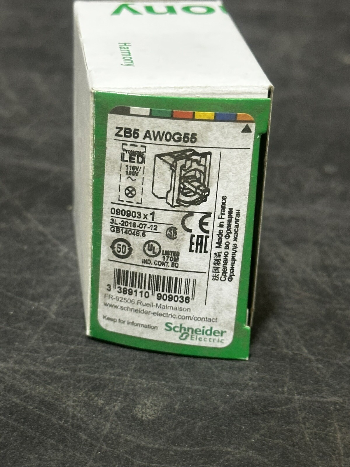 Schneider ZB5 AWOG55
