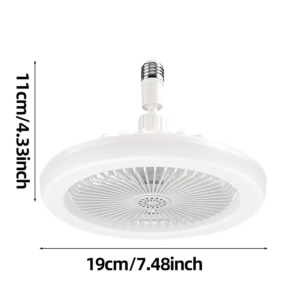 3-in-1 Rotatable Ceiling Fan LED Light Lighting Lamp Remote Control Bedroom Gift