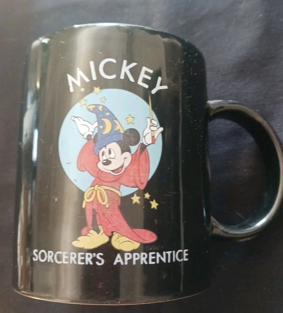 Disney Fantasia Mickey Sorcerer's ApprenticeCoffee Cup /Mug (FREE SHIPPING)