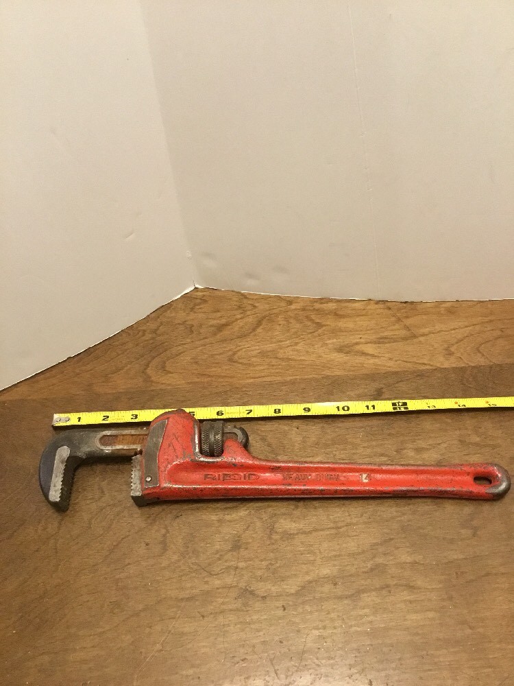 Ridgid Pipe Monkey Wrench Ridge Tool  Heavy Duty 14