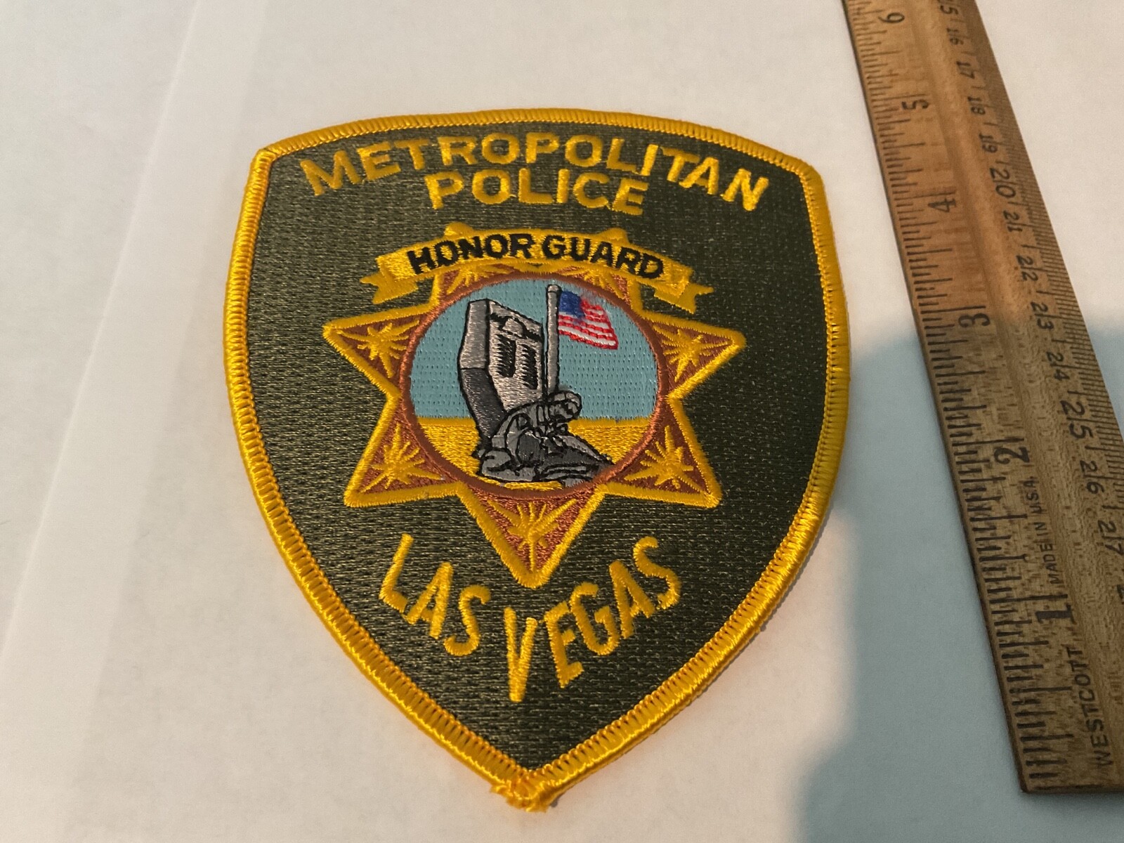 Las Vegas Metropolitan Police Honor Guard collectable patch full size new