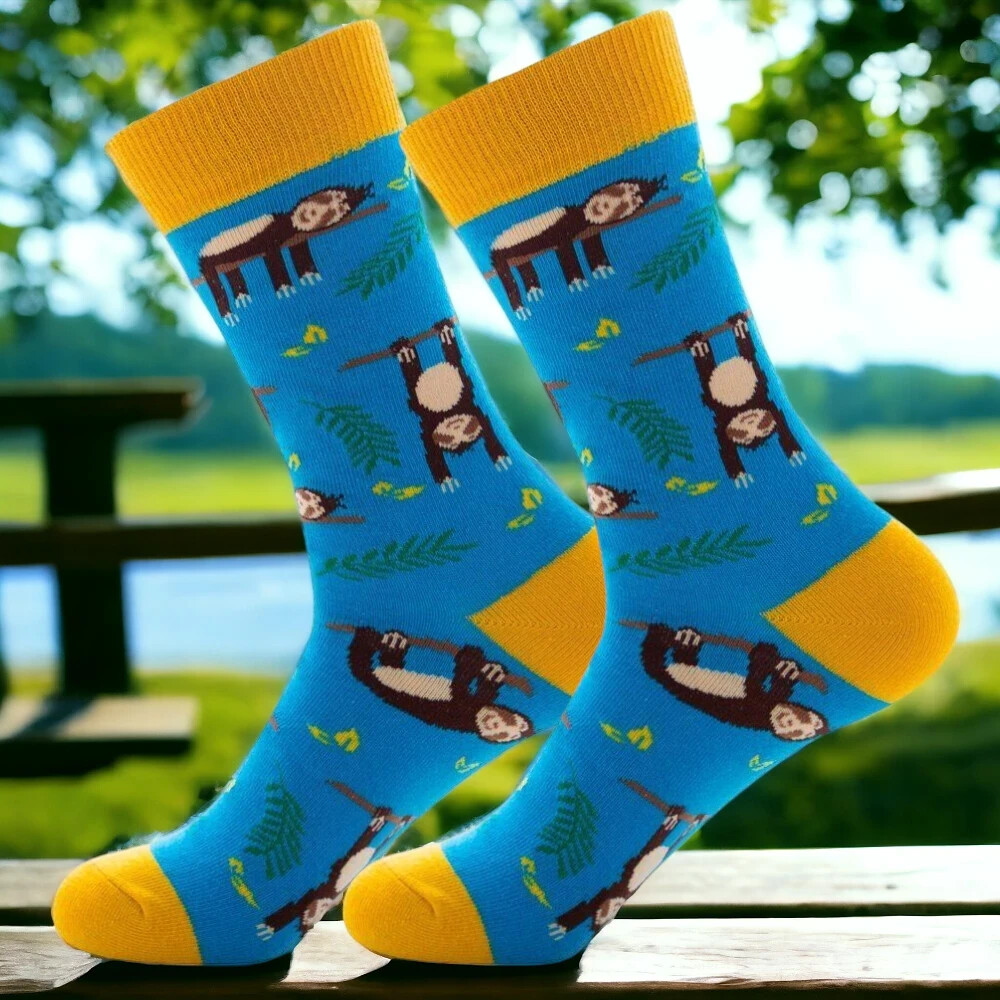 Monkey Business - Cotton Colorful Fashion Socks UK 5-10