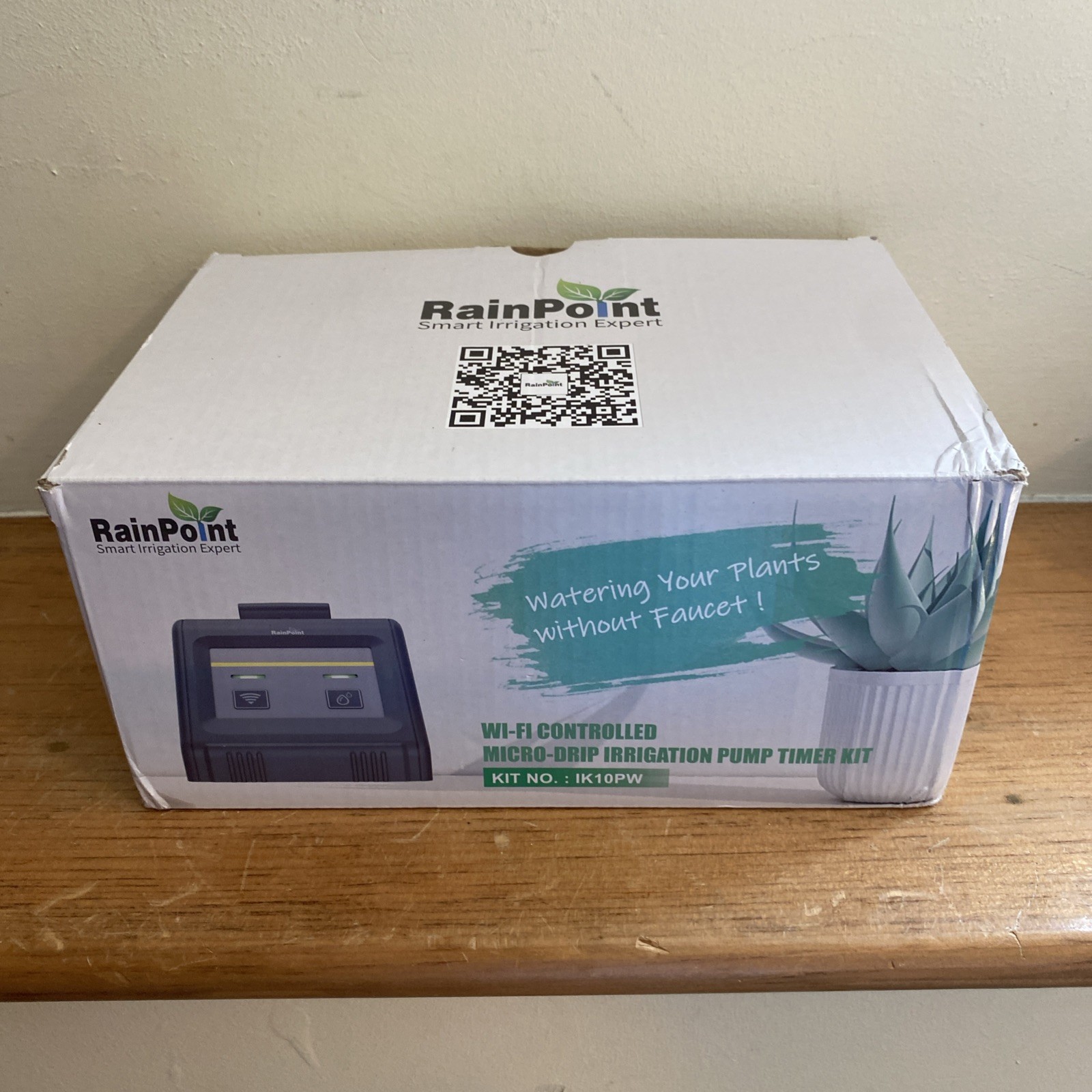 RAINPOINT WiFi Automatic Drip Irrigation Kit Remote Control Plant Watering Pump