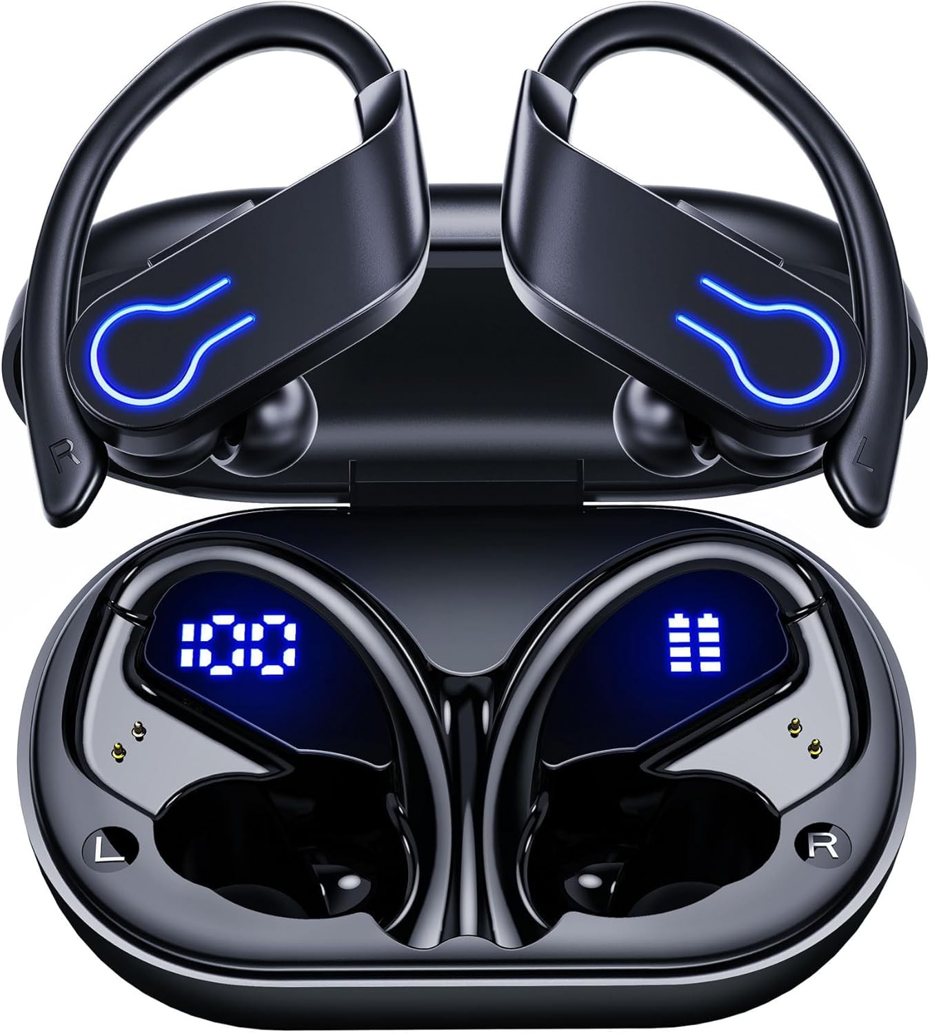 Cooljumper Wireless Bluetooth Earbuds 120H Playtime Bluetooth 5.3 Ear Buds for S
