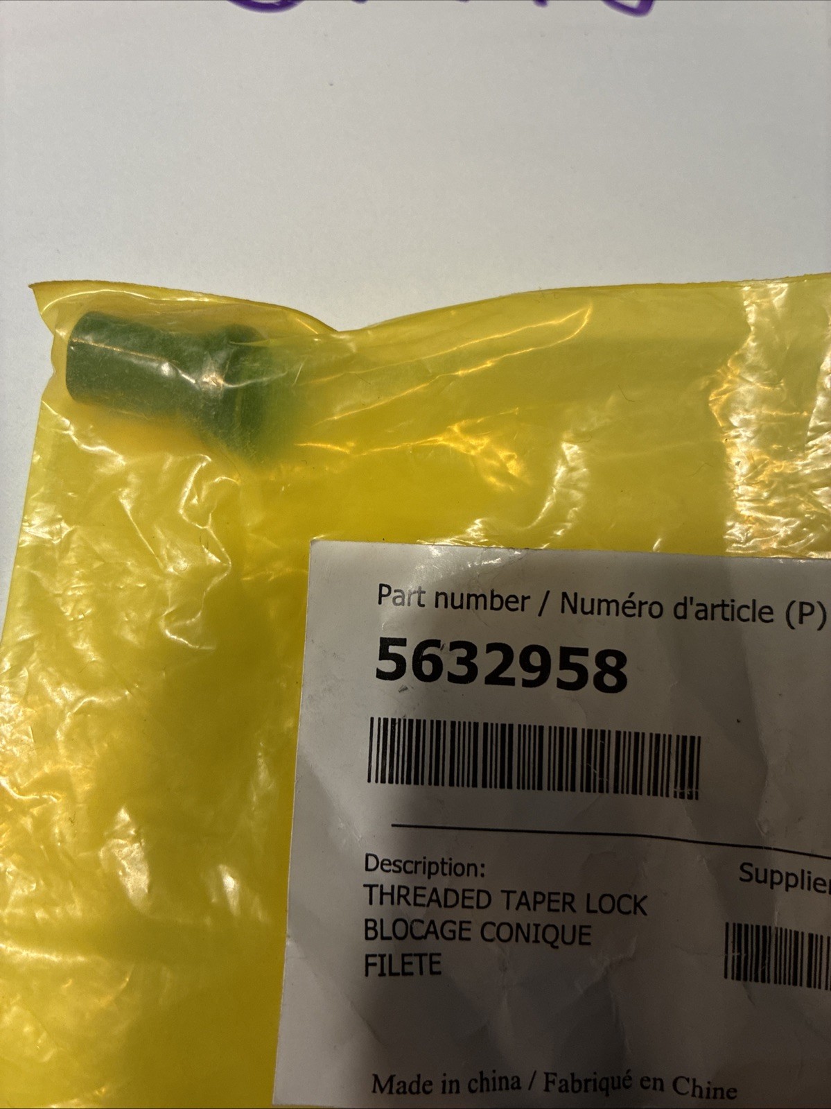 (1) Polaris 5632958 Wedge Anchor Cast Threaded Nos OEM Sold Individually