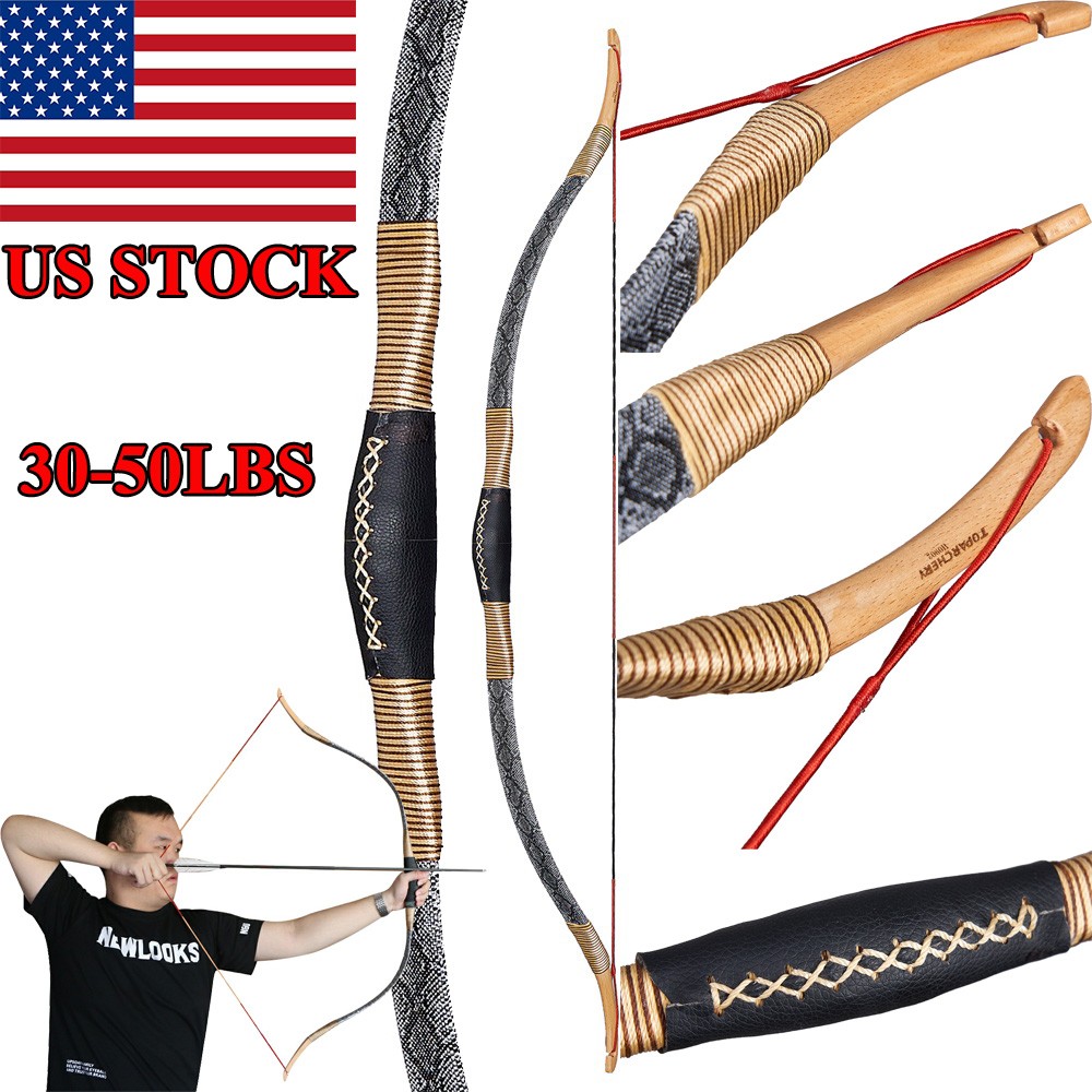 45" Traditional Turkish Recurve Bow Handmade Short bow Horse Bow Archery Hunting
