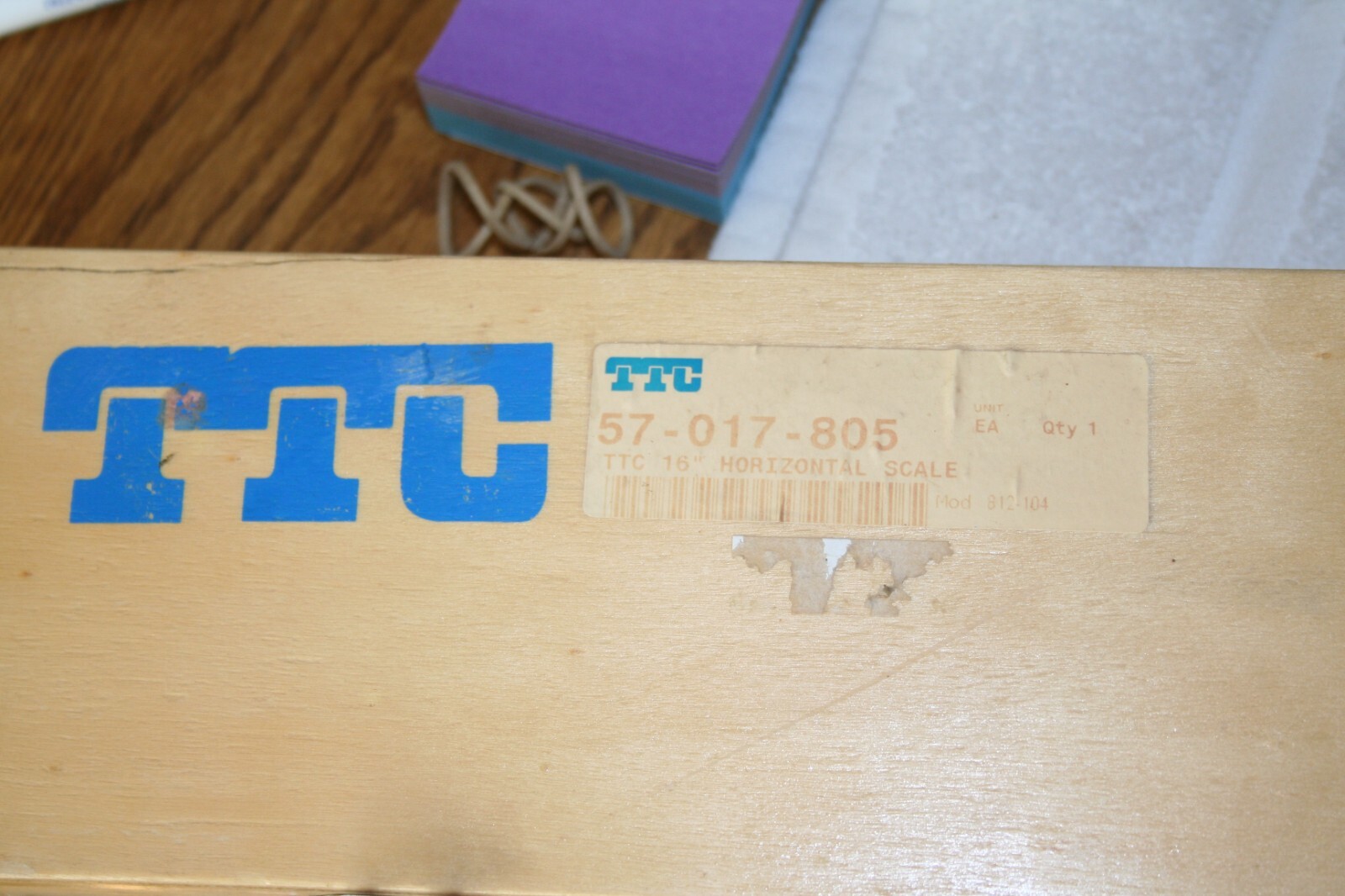 TTC HORIZONTAL SCALE 400 MM