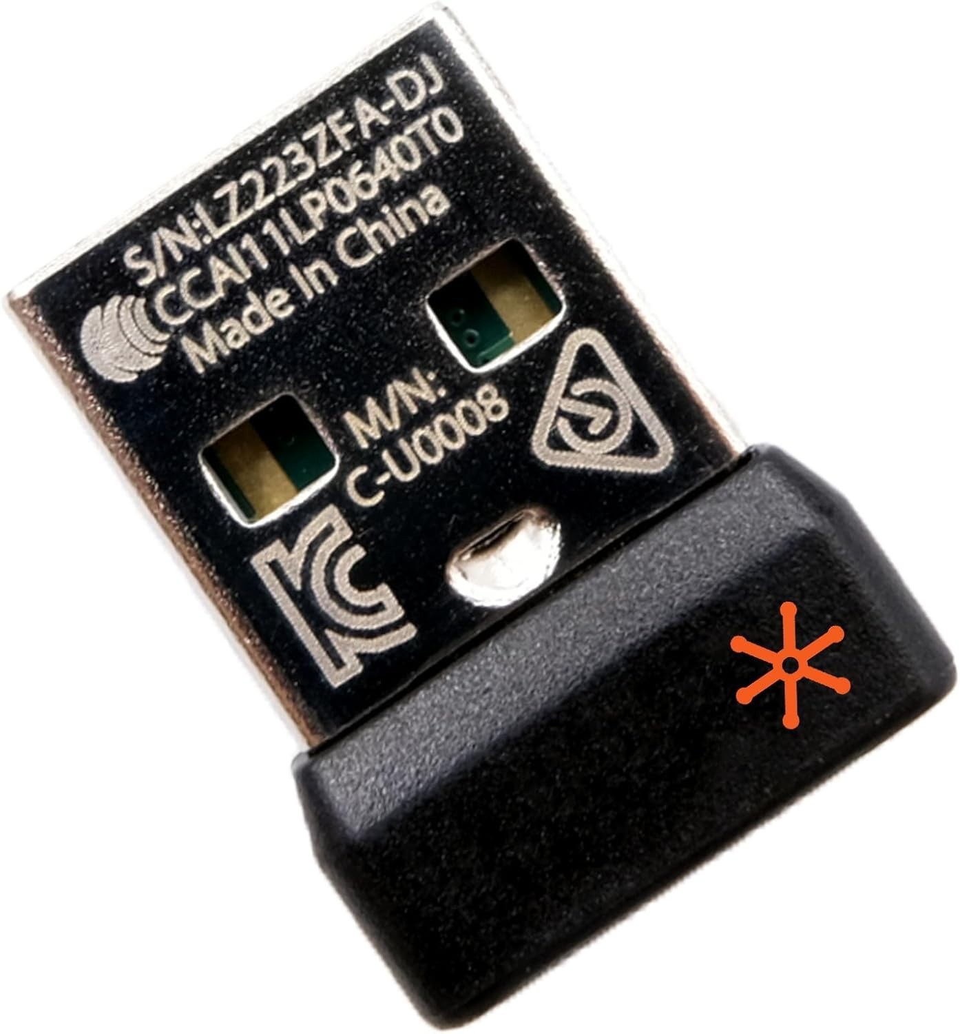Lightweight USB Unifying Receiver for Logitech Devices - Hassle-Free Pairing