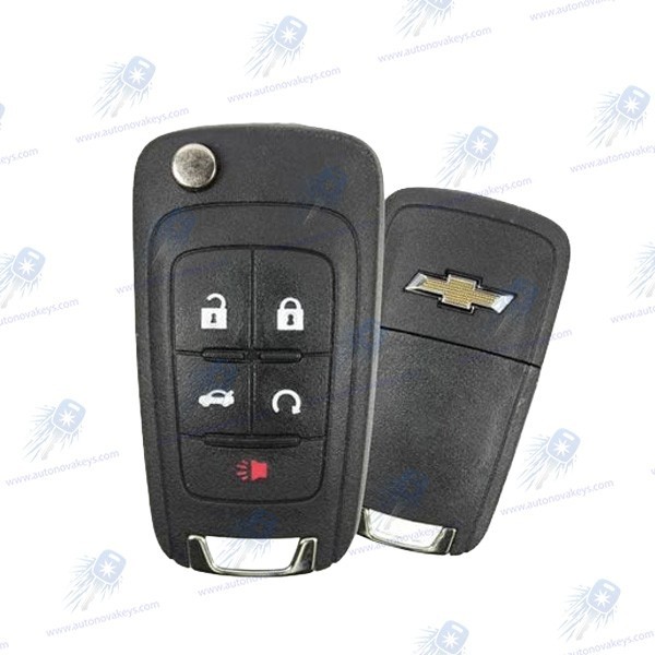 2010 - 2021 Chevrolet Remote Flip Key 5B Trunk Starter OHT01060512