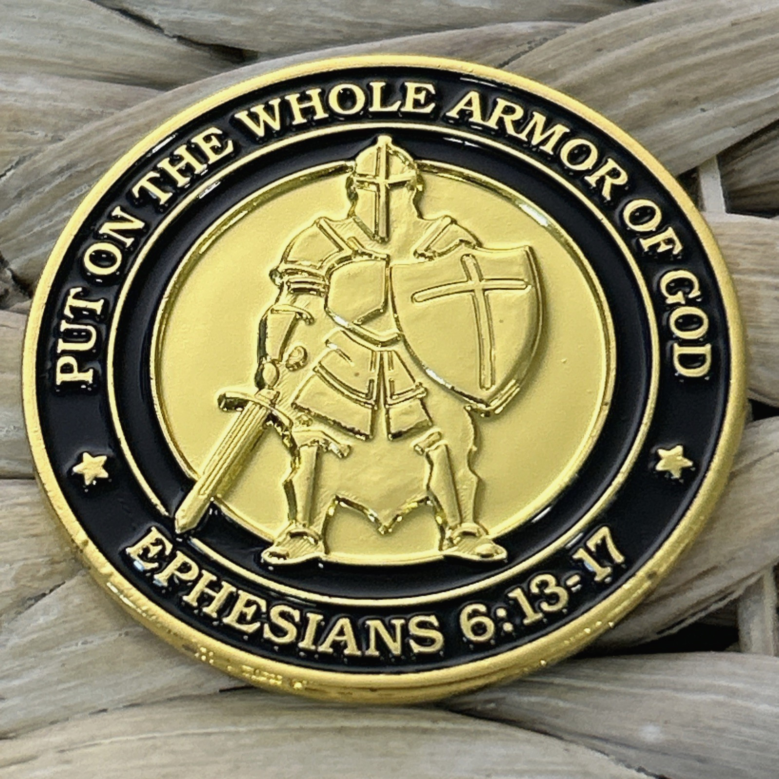 *Put On the Whole Armor of God* EPHESIANS 6:13-17 Coin/Golf Ball Marker