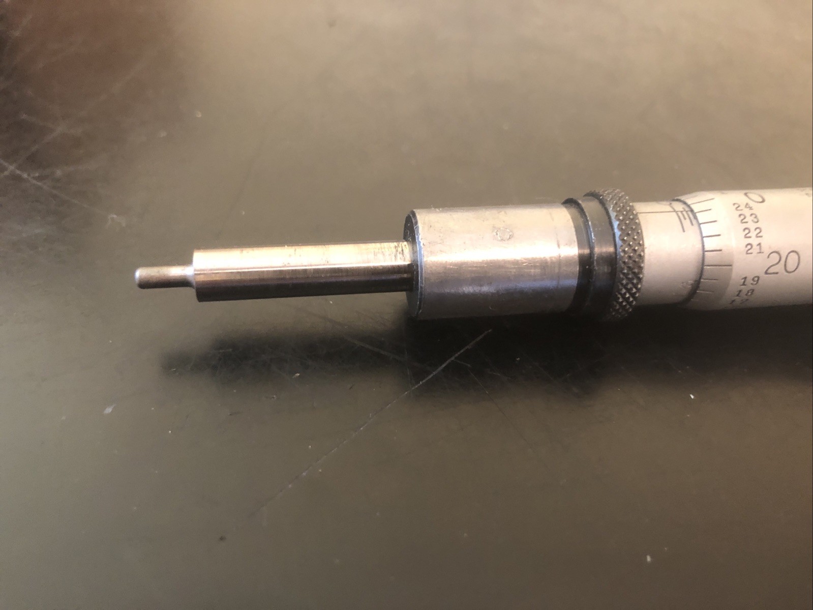 Starrett 263 Micrometer Head used condition w/extra head
