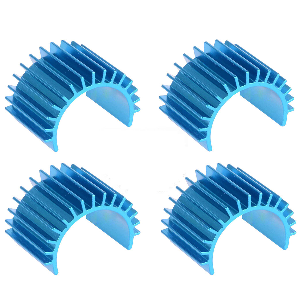 4pcs Aluminum RC 380 Motor Heat sink Heatsink for RC HSP Tamiya Traxxas 1/16 Car