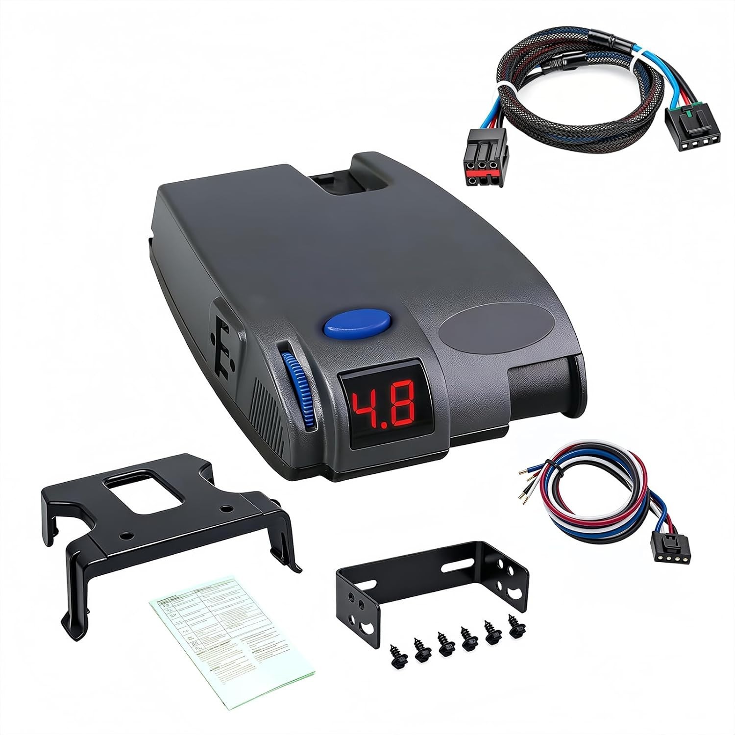 Trailer Brake Controller Kit with 3035-P Wiring Adapter for 90160 Primus IQ