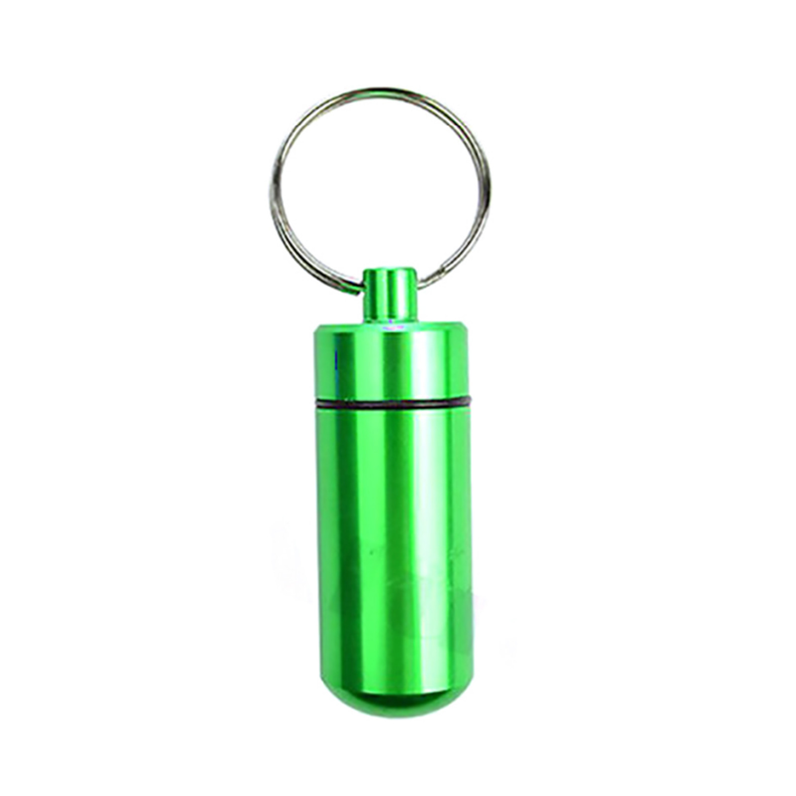 5Pcs Multifunction Pill Case Outdoor Portable First Aid Container Bottle KeyRing