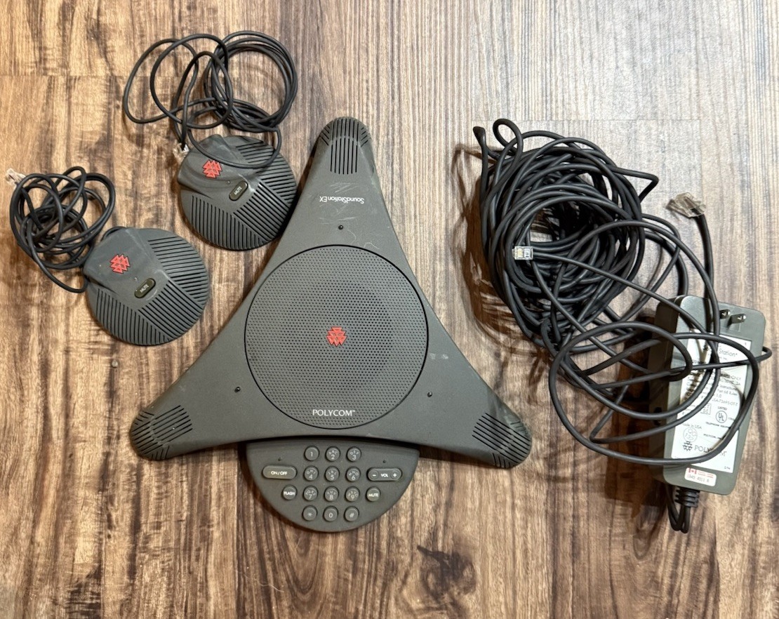 Polycom SoundStation EX with Speakers Conference Phone 2201-00696-001