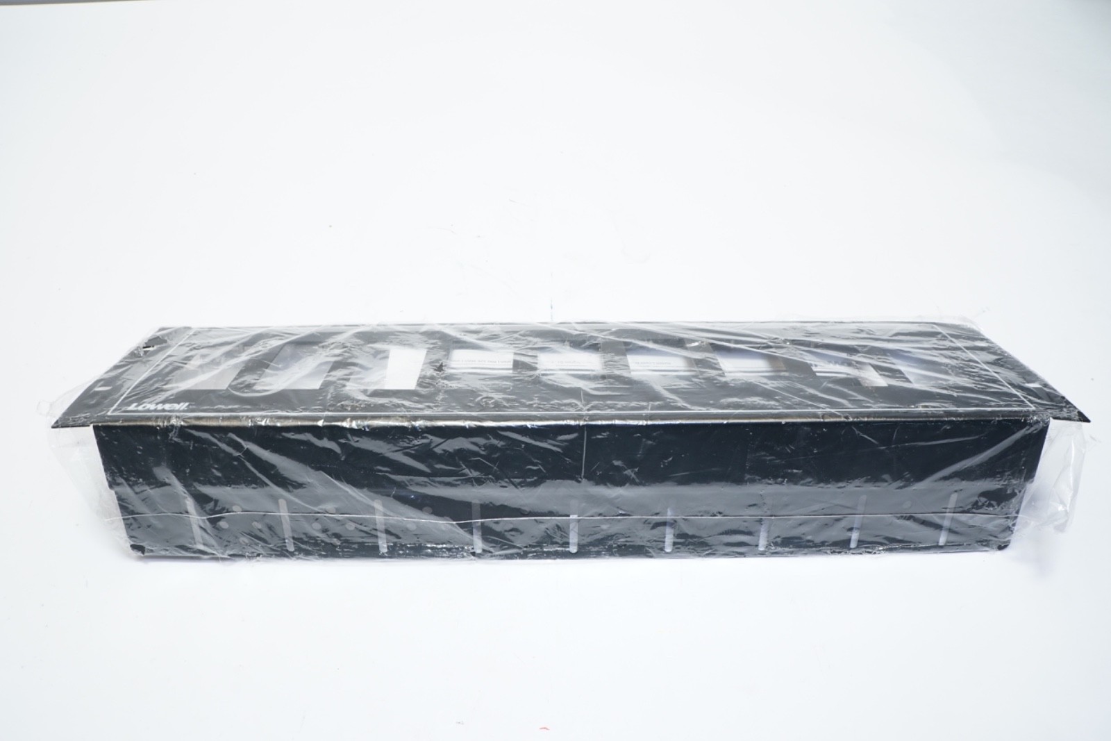 New Lowell Rack Panel for 9 Decorator Devices Vertical Mount D9P-ID-3 Template B