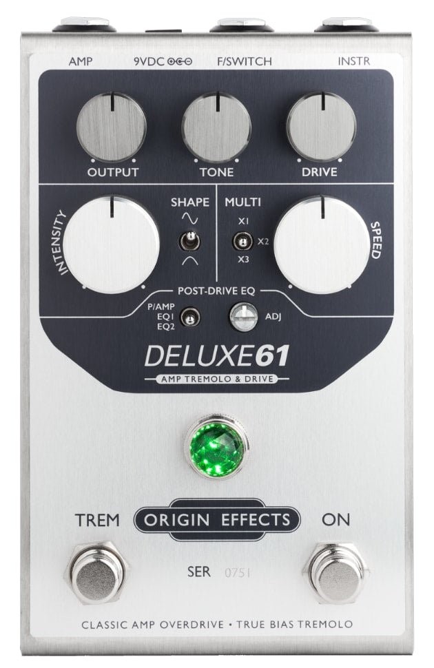 Origin Effects DELUXE61 Amp Tremolo & Drive "Free Shipping in the USA"