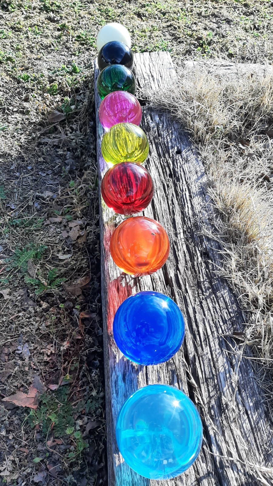 Acrylic Contact Juggling Balls 76mm - Multi/Single Ball Performance - 8 Colors!