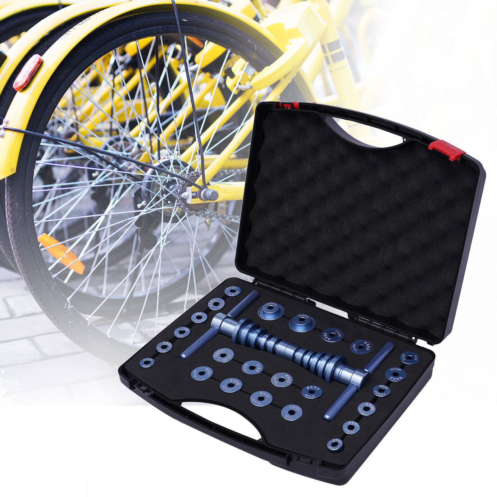 Bicycle Bearing Press Set Installer Tool Kit Set Turning Point for Wheels Hub