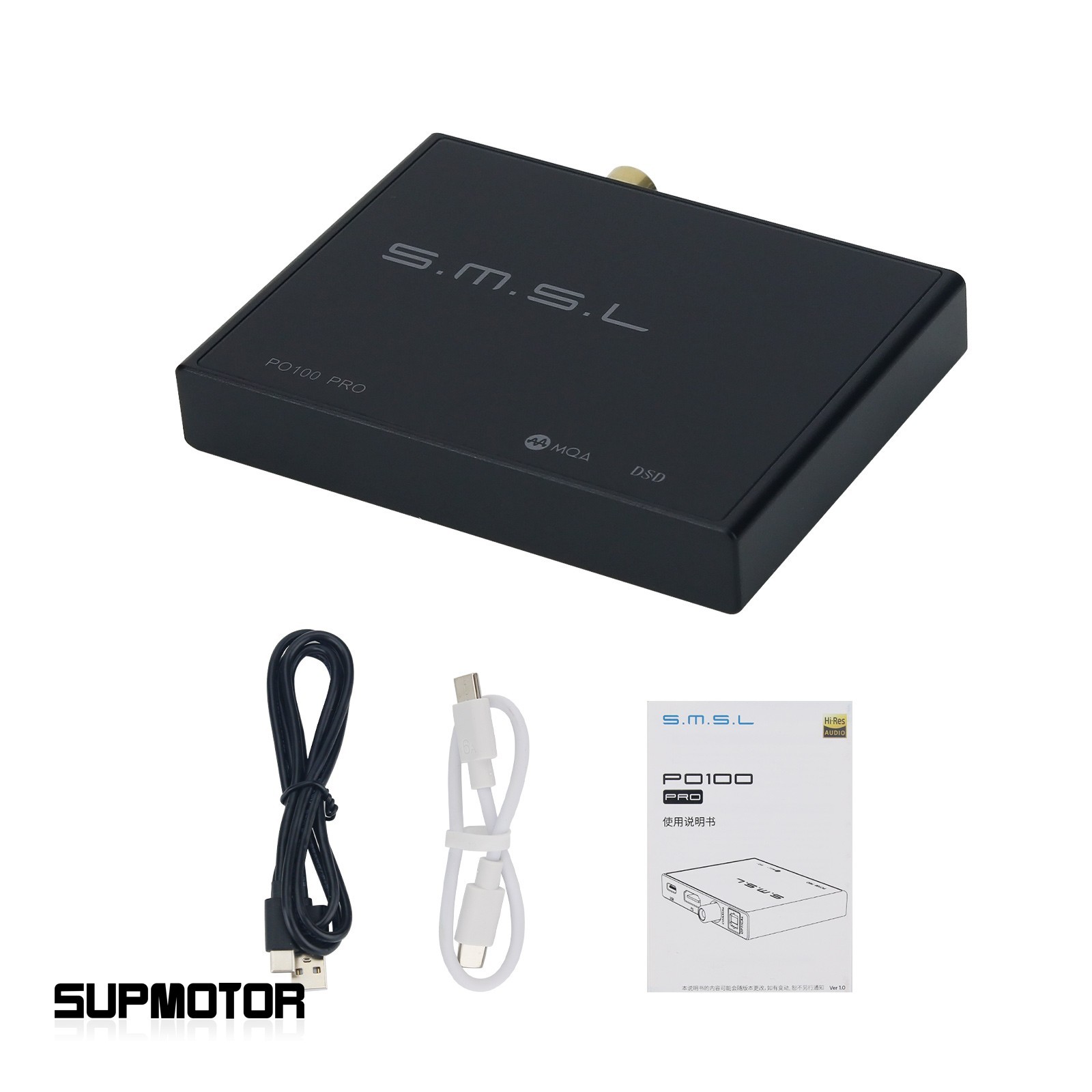 SMSL PO100 PRO USB Digital Decoding MQA USB to Optical Coaxial I2S USB Interface