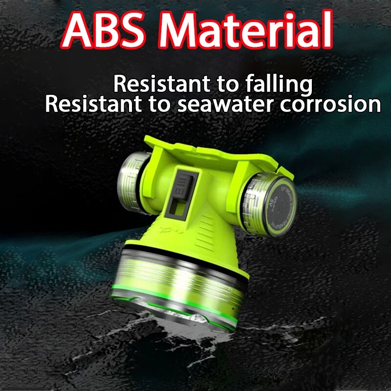 Super Bright 100m Diving Headlight Flashlight Rechargeabl Led High Power Torch