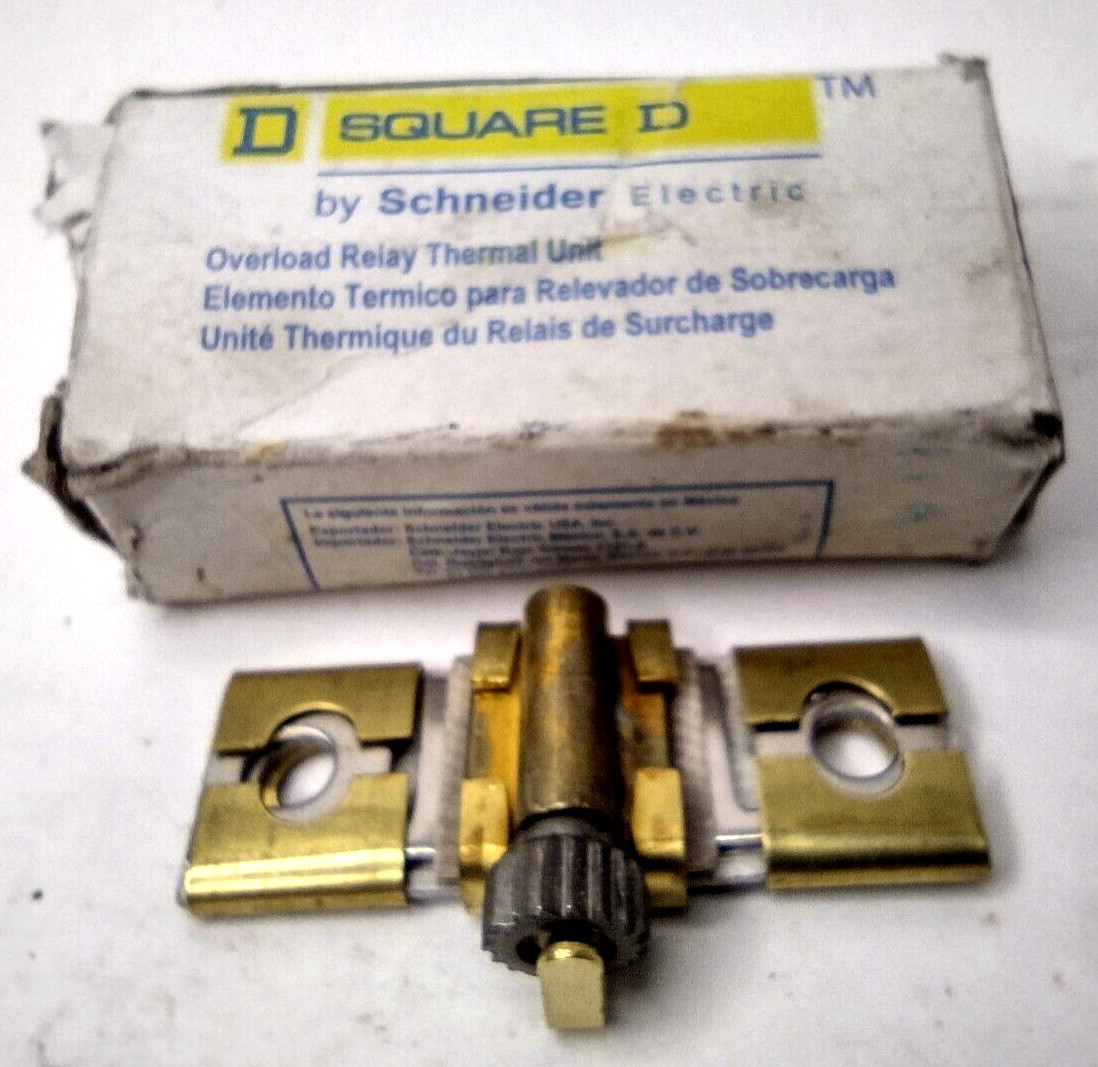 SQUARE D OVERLOAD RELAY THERMAL UNIT B7.70 1508