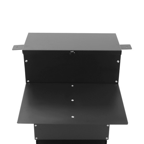 Hanging Automatic Deer Feeder with Lid Gravity Feeders Box Outdoor Weatherproof