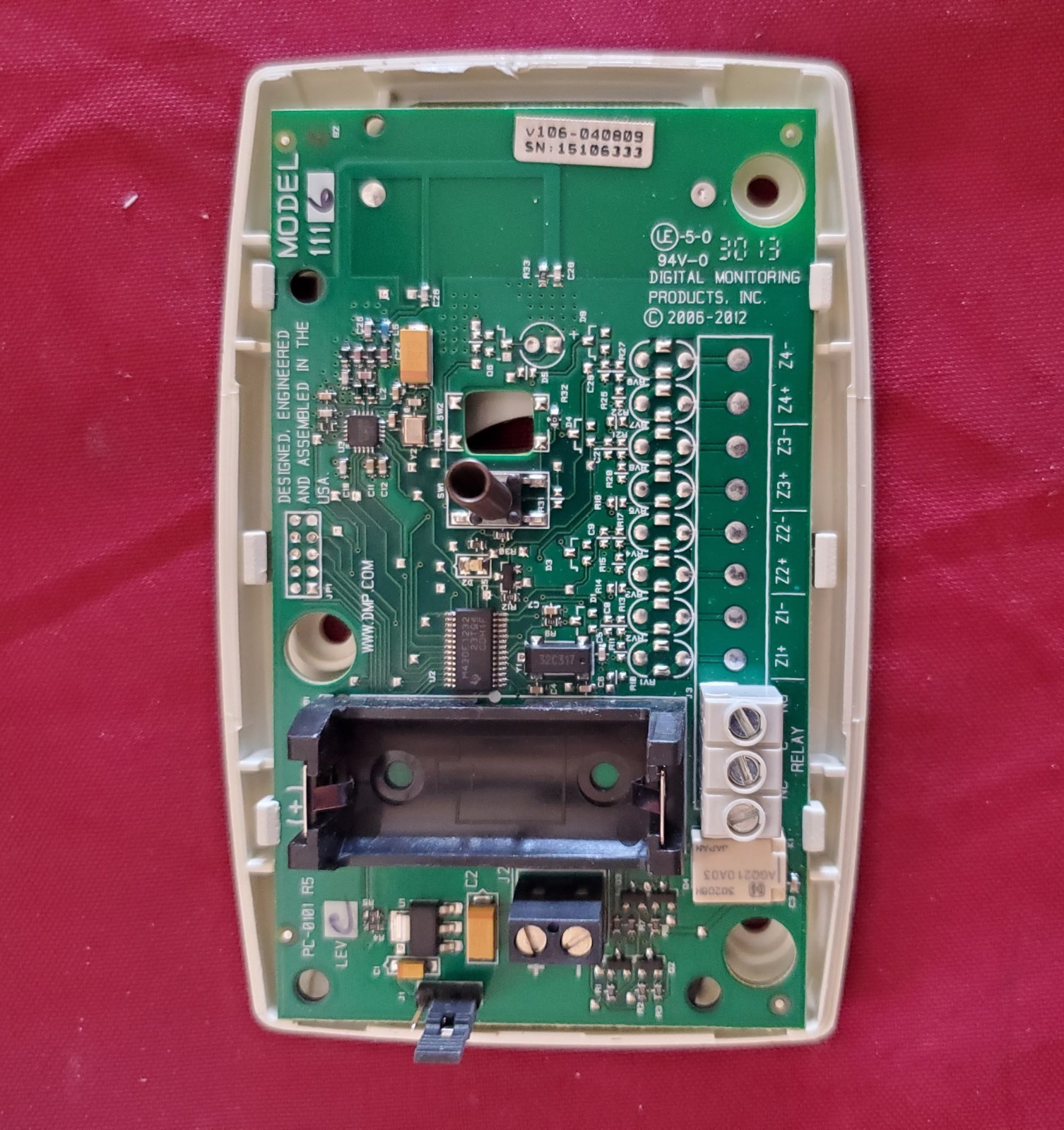 DMP 1116-W Wireless Relay Output Module
