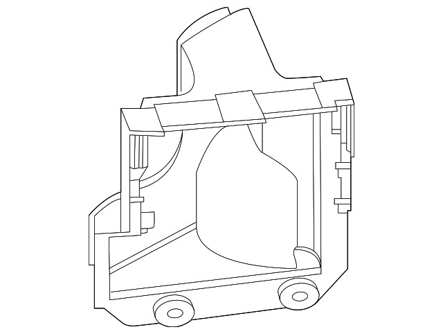Genuine Ford Blind Spot Radar Mount Bracket RC5Z-14D189-A