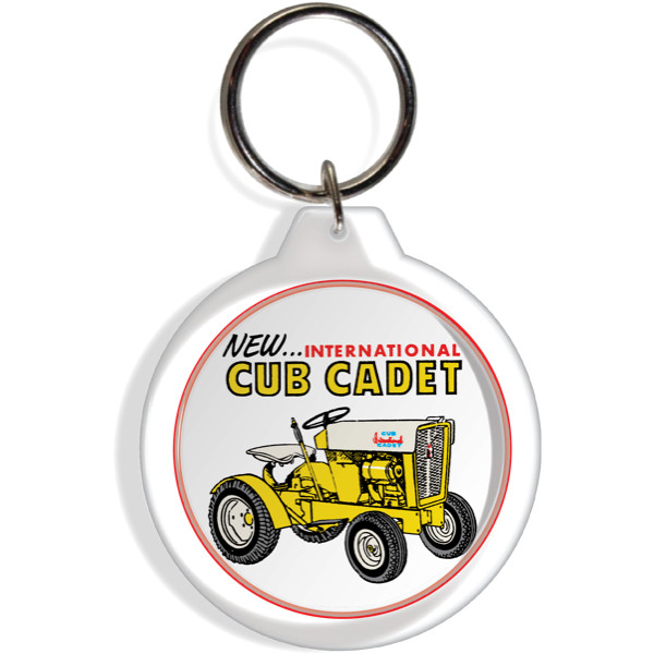 Cub Cadet Farm Garden Tractor Keyring Keychain yard lawn mower part Fob