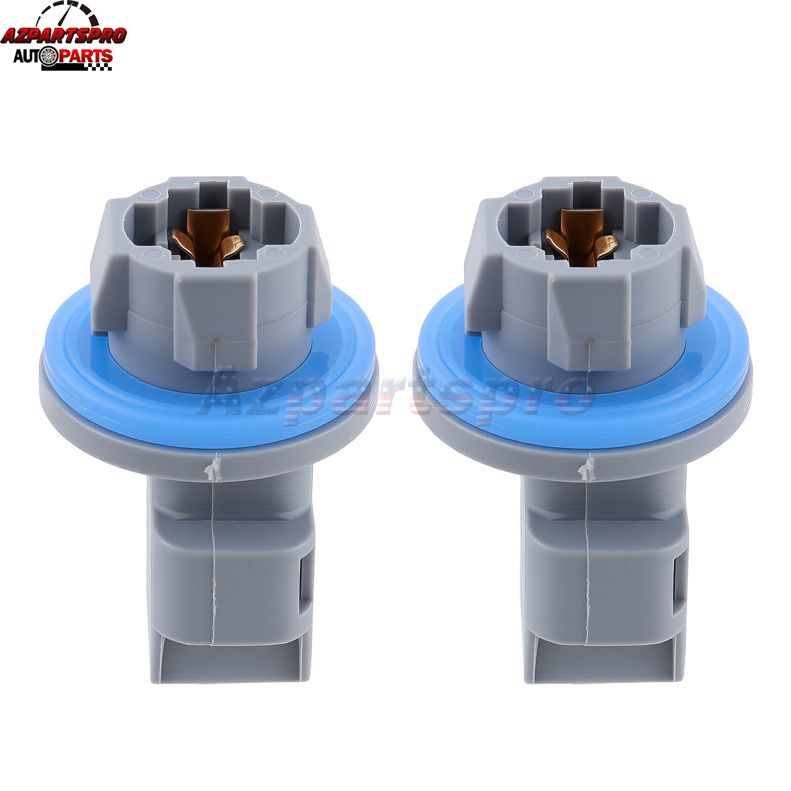 2pcs License Plate Tail Light Brake Lamp Socket for Ford F-150 F150 2004-2021
