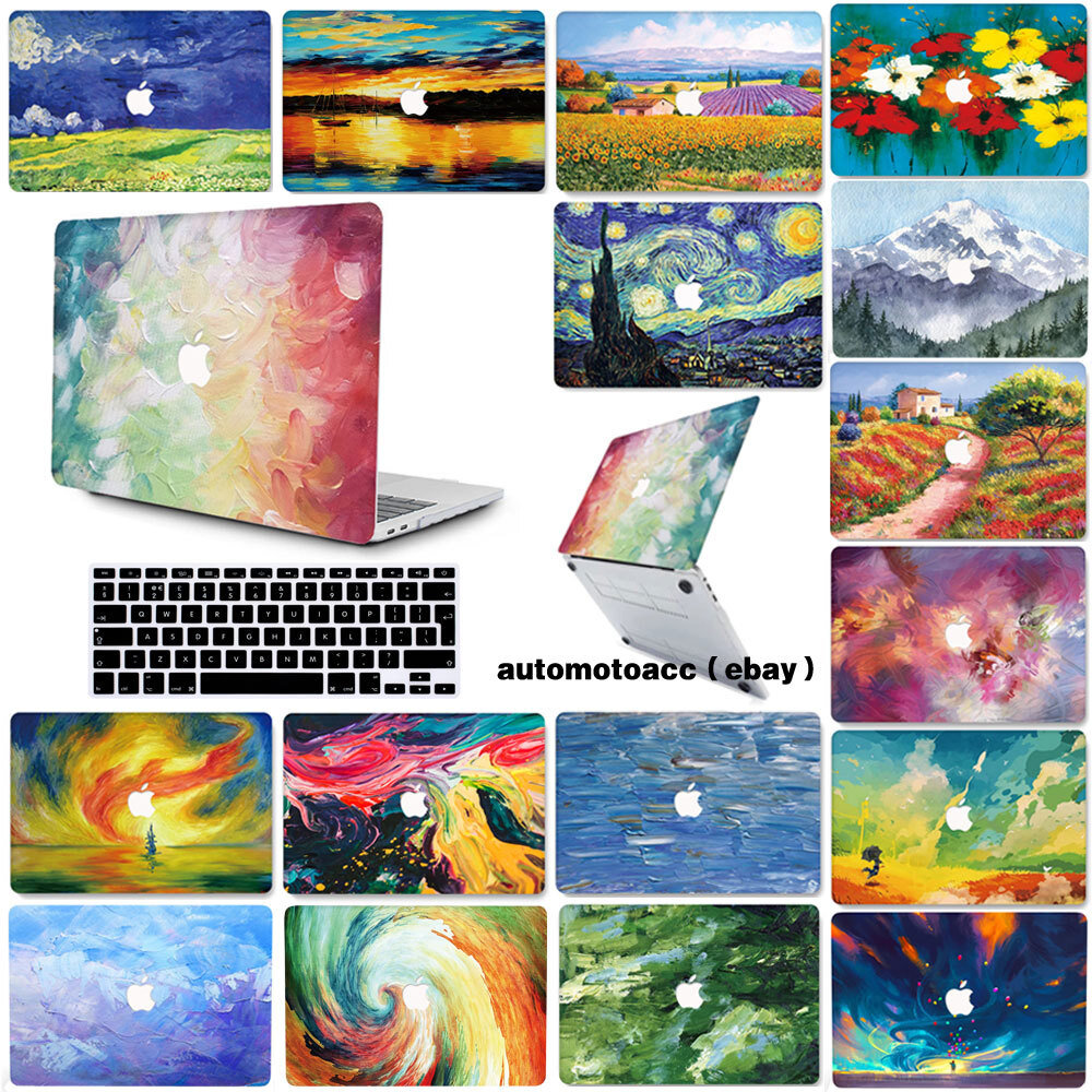 Colorful Art Painting Case For Macbook Neo 13 A3404 M5 Air 13 15 Pro 14 16 12 in