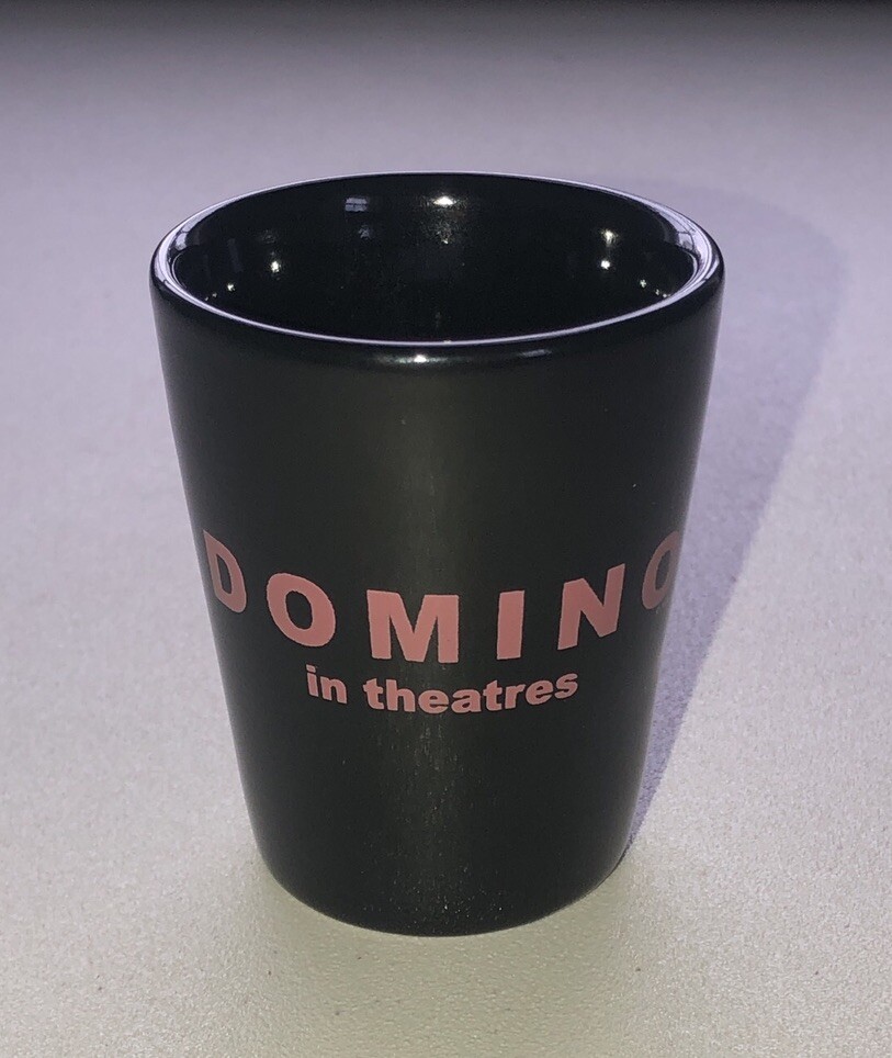 Domino Movie Black M Ware Shot Glass