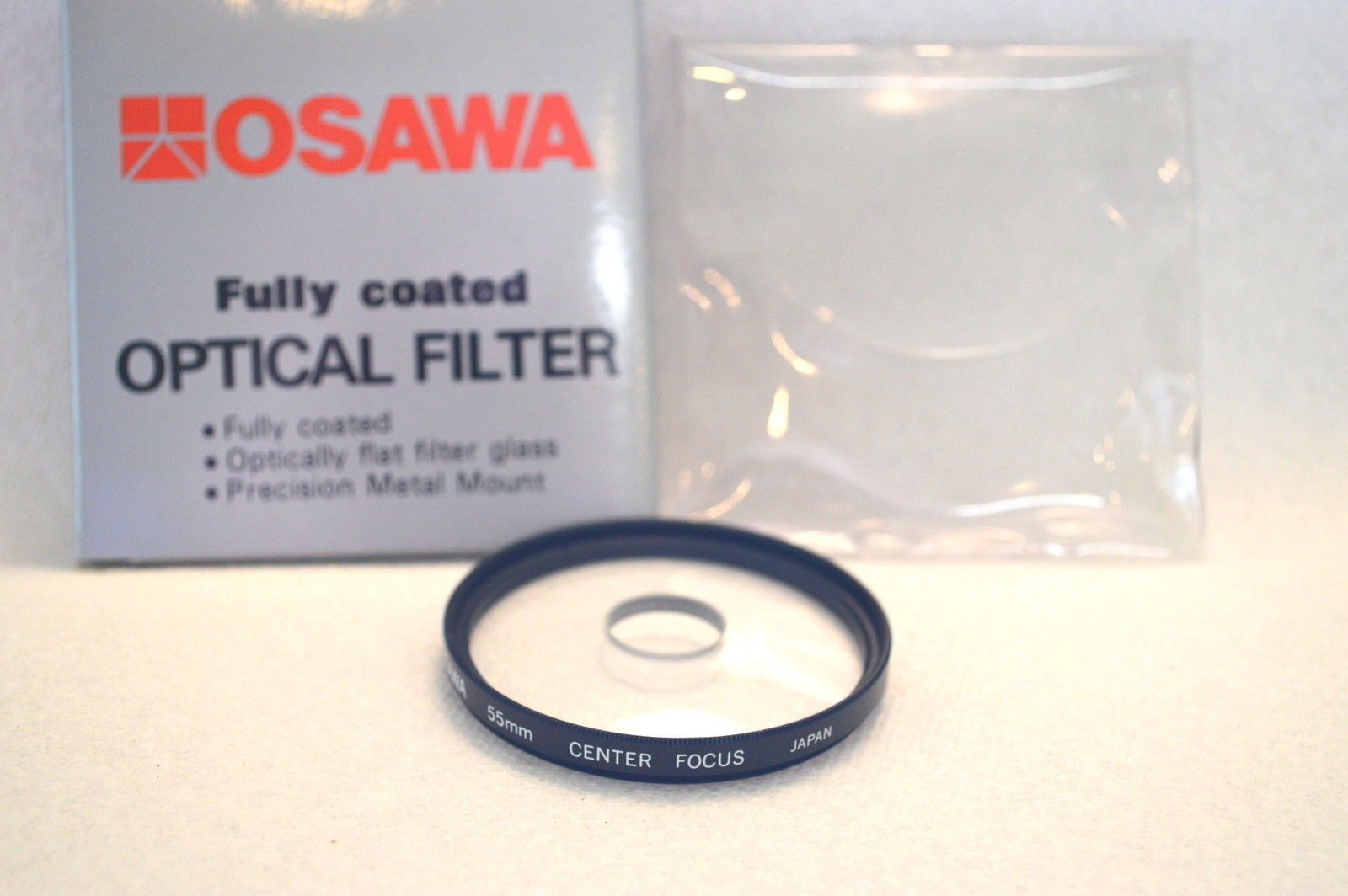 Osawa 55 mm NEW Center Spot Screw-In Filter with Pouch/ Box Made in Japan (M66)