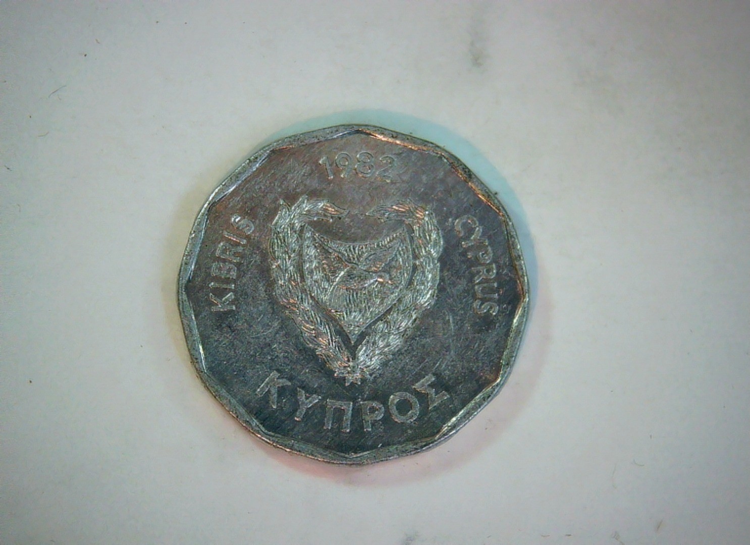 Cyprus 1982 5 Cents Coin