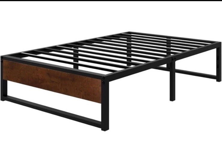 Twin Size Metal Platform Bed Frame 14” Brand New!