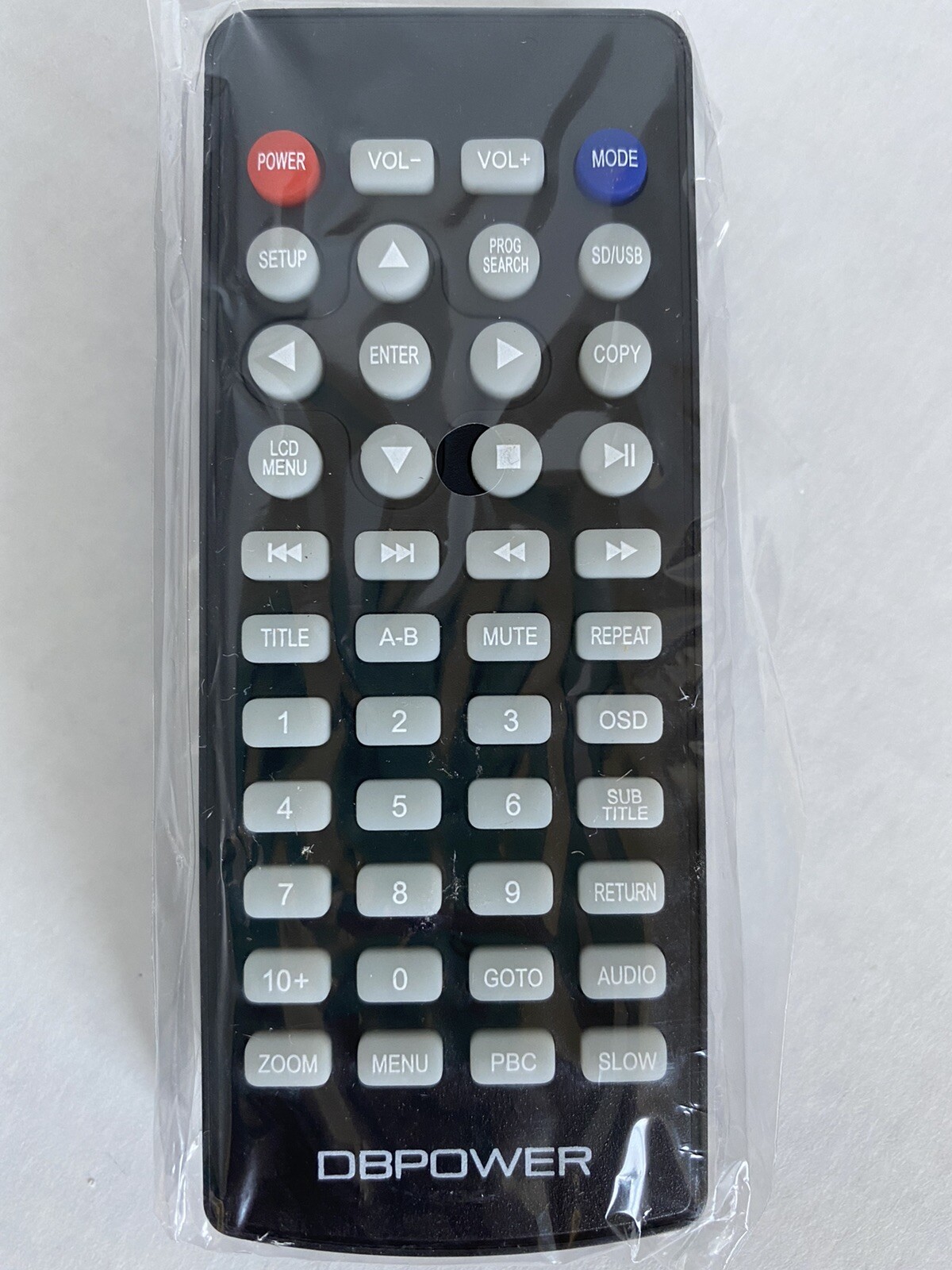 NEW Genuine DBPOWER Remote Control for DBPOWER Brand DVD Players (not Universal)