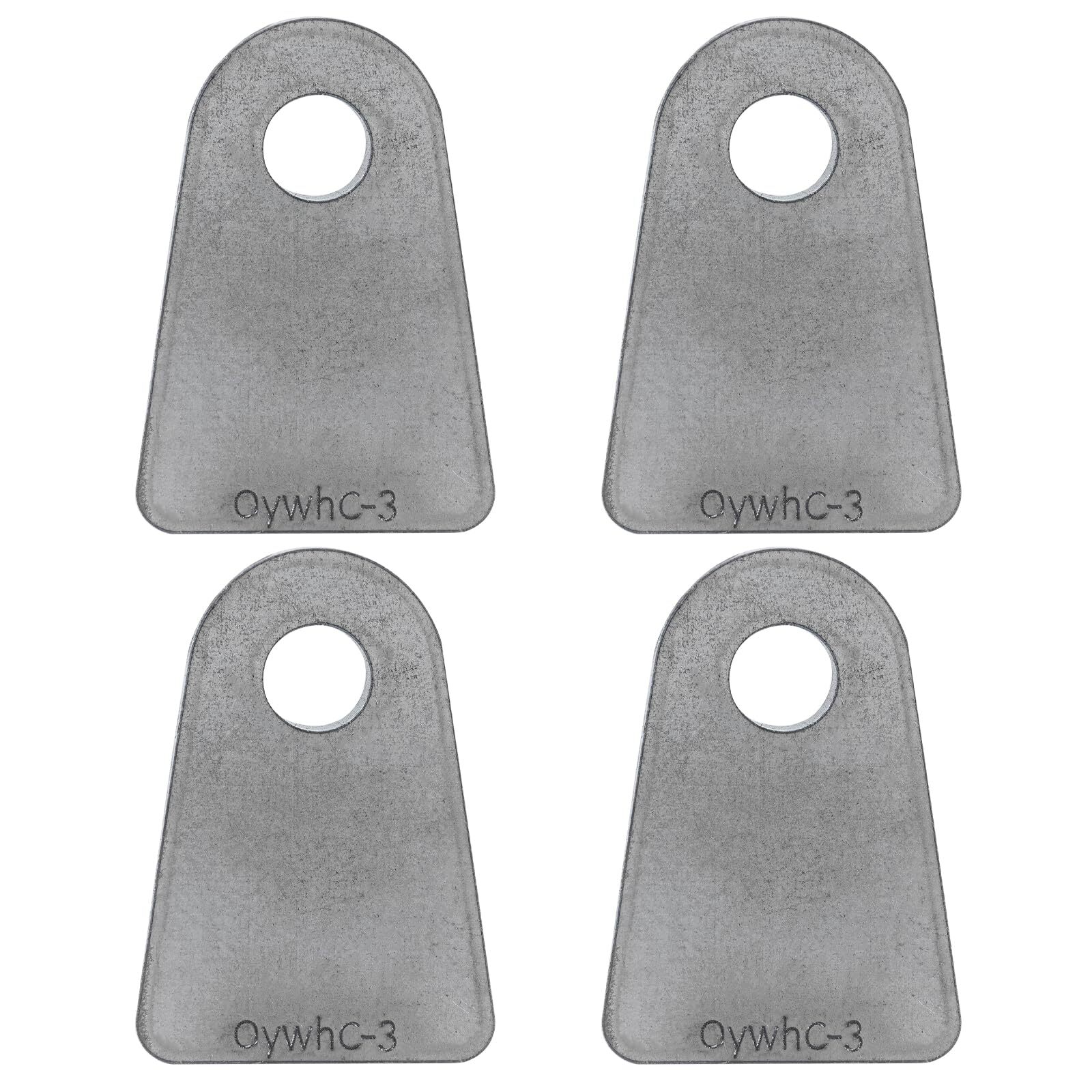 Weld on Tabs Steel shock mount Weld Tab Universal Weld on Tabs Flat Bottom Mo...