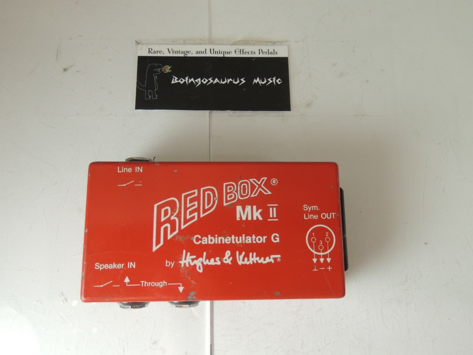 Hughes and Kettner Red Box MKII MK 2 Cabinetulator G Cabinet Emulator