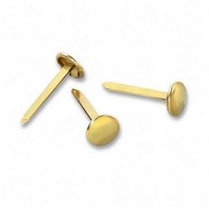 Acco 1" Solid Brass Fasteners #4 size 100 Count Model 71504