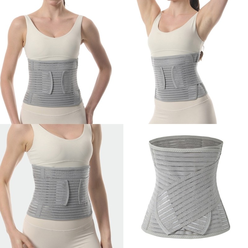 Waist Trimmer Adjustable Postpartum Waist Support Belt Breathable Waist Belt