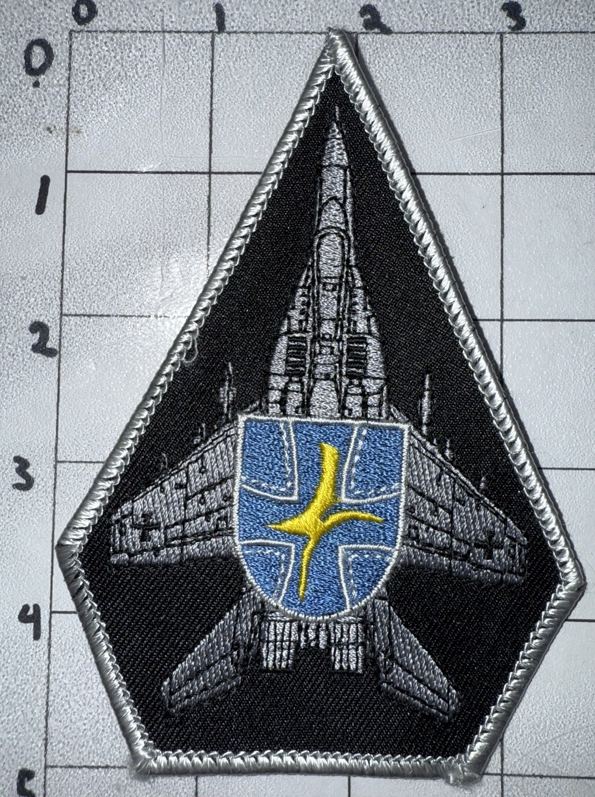 GWOT German Tactical Air Force Wing 73 JG73 Eurofighter Patch (AD)