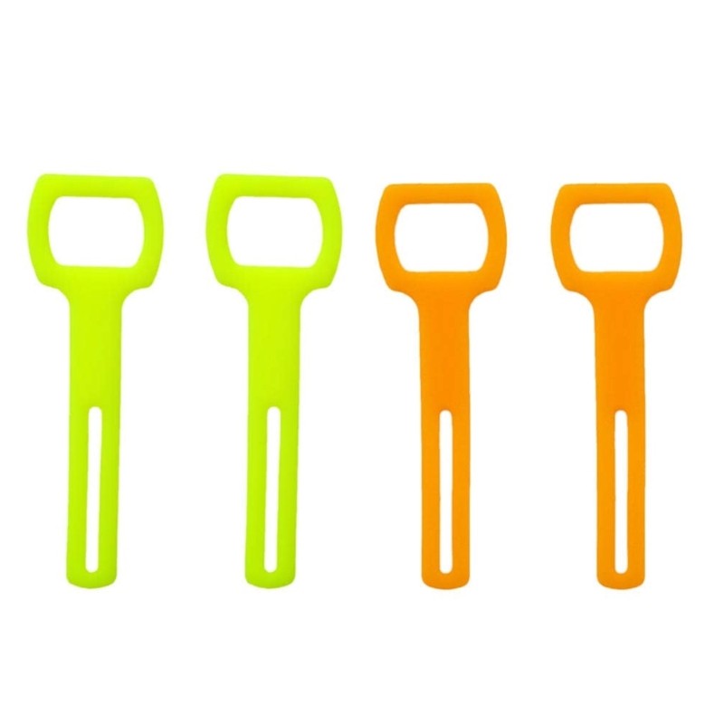 4pcs Adjustable Diving Strap Silicones Regulator Octopuses Wrap Holder